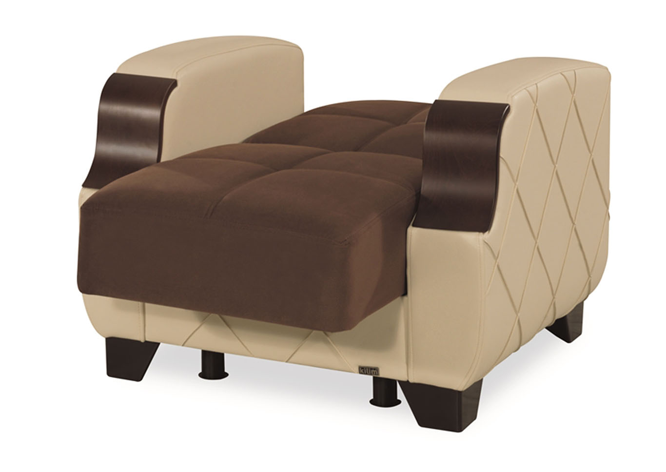 Molina Brown Microsuede Armchair,Ottomanson (Previously Casamode)